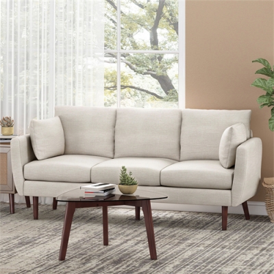 Custom Nordic Manufacturer Customization Velvet 3 Persons Sofa Couch Armchair for Home