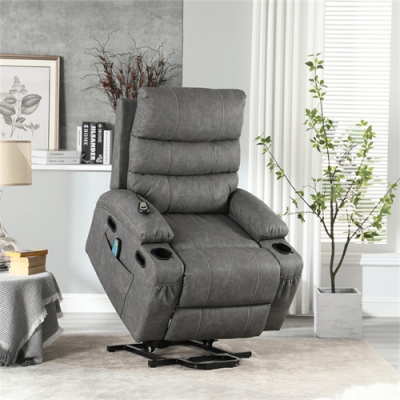 Large Size Electric Power Lift Recliner Chair Sofa for Elderly 8 point vibration Massage heat